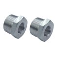 thumbnail image 1 of HongBoW Hardware 2 piezas/paquete de acero inoxidable 304 casquillo reductor hexagonal 3000 Psi casquillo reductor de montaje de tubería de alta presión 1" NPT macho x 1/2 NPT hembra, 1 of 5