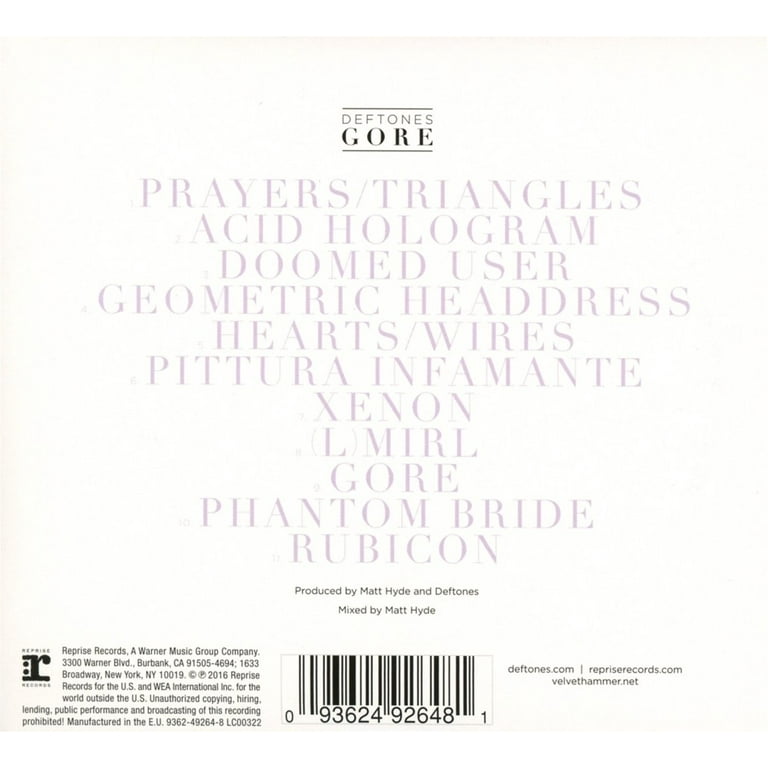 Deftones - Gore - Music & Performance - CD - Walmart.com