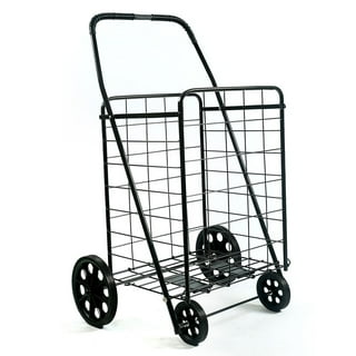 Heavy Duty Personal Grocery Shopping Cart With Wheels — Rickle.