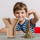 thumbnail image 3 of Xihbxyly Artículos de Clarence Hucha de Madera Personalizada con Nombre y Caja de Madera para Depósito con Veins Letras En Inglés, 3 of 6
