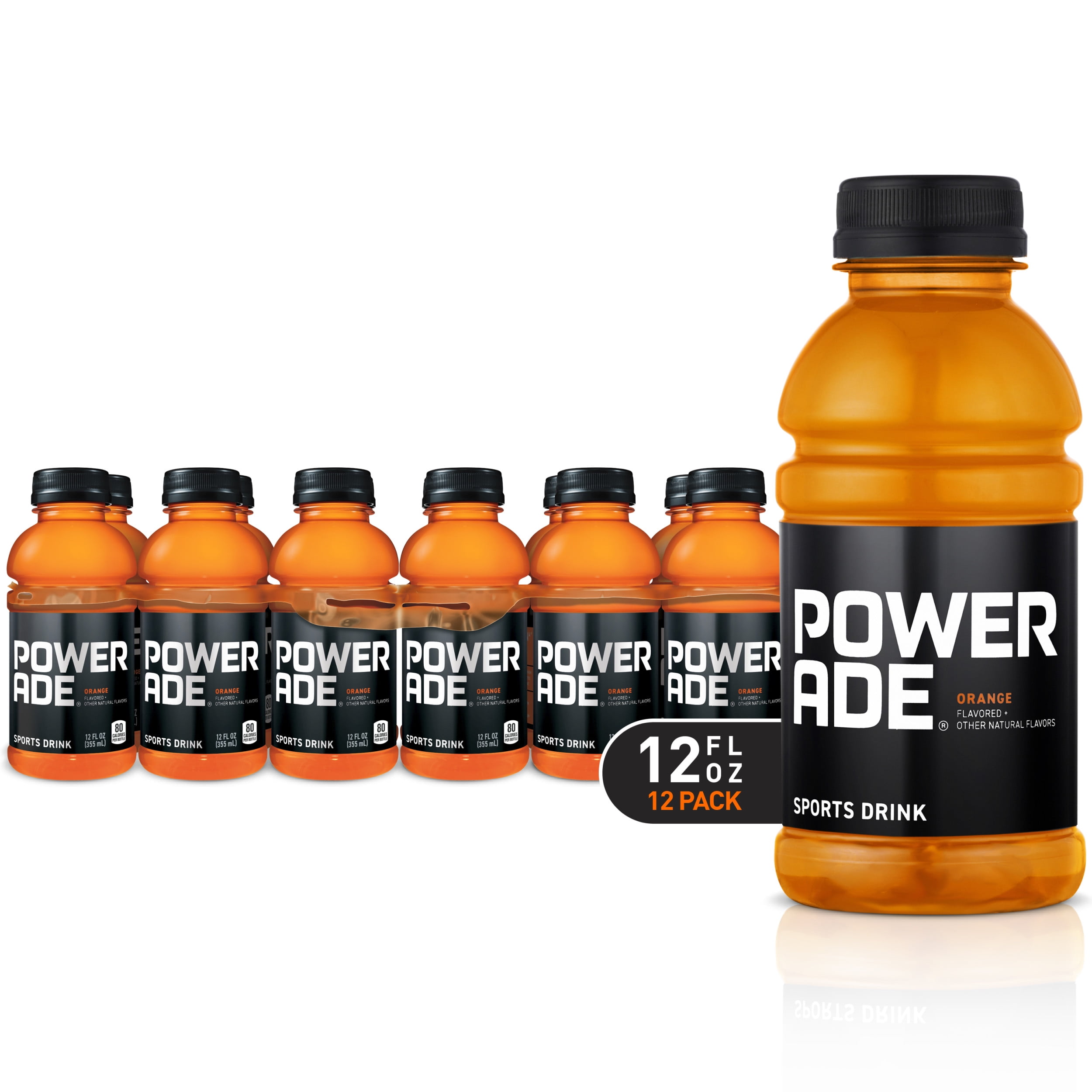 POWERADE Orange, ION4 Electrolyte Enhanced Fruit Flavored Sports Drink