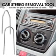 thumbnail image 4 of 4 Pieces Car Radio Removal Tool, Car Radio Removal Key Removal Keys and Unlocking Calipers Universal Kit for Removal and Installation of Car Audio Systems, 4 of 5