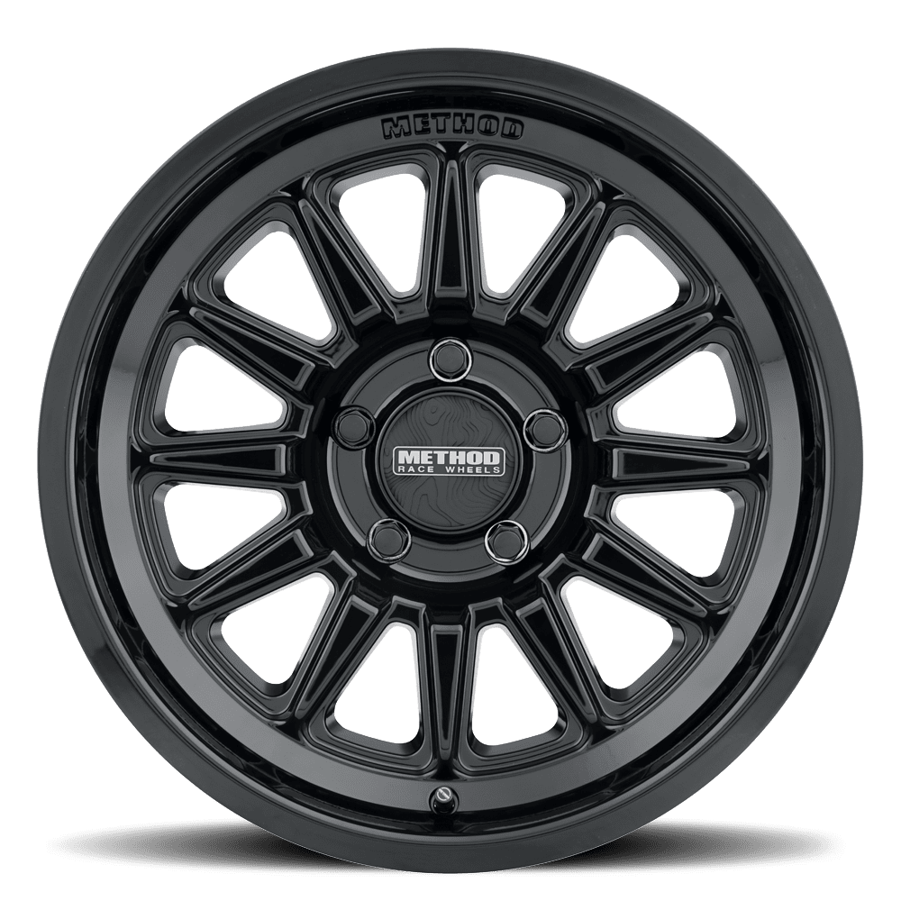 17x8.5 Method MR323 Gloss Black Wheel 8x180 (0mm) - Walmart.com