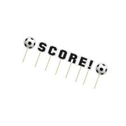 Sports Fanatic Soccer Score Cupcake Picks
