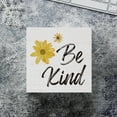 thumbnail image 4 of Zomyto 7x7 Inches Inspirational Be Kind Wooden Box Sign Decorative Kindness Wood Box Sign Sunflower, 4 of 7