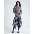 thumbnail image 2 of Free Assembly Women's and Women's Plus Bib Collar Sweater, Midweight, Sizes XS-4X, 2 of 5
