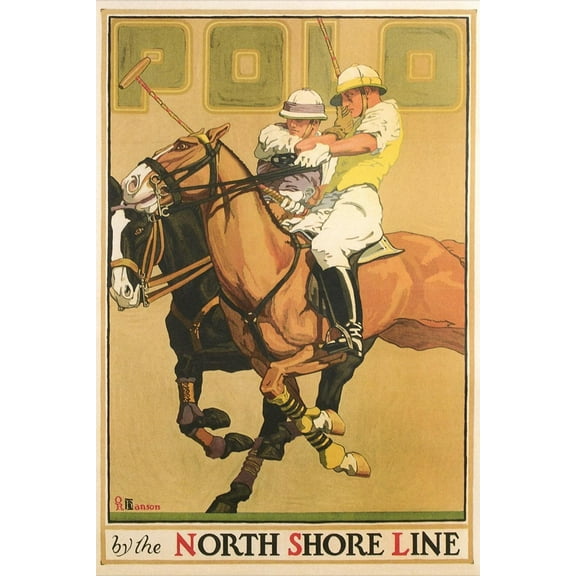 Art.com Polo Poster Art Print, 12" x 18"