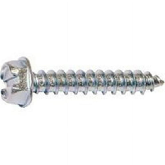 MIDWEST FASTENER 02948 Self-Tapping Screw, #12 Thread, Coarse, 5/16 in Drive, Sharp Point