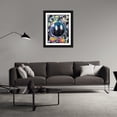 thumbnail image 3 of P Muir 19x24 Black Ornate Wood Framed With Double Matting Wall Art Titled - Bobomb, 3 of 6
