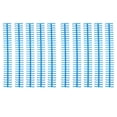 thumbnail image 1 of Binding Spines, Manual Bound Wear Resistant Good  Gloss 1/2in 30 Holes Binding Coils  For Office For Student Blue, 1 of 8