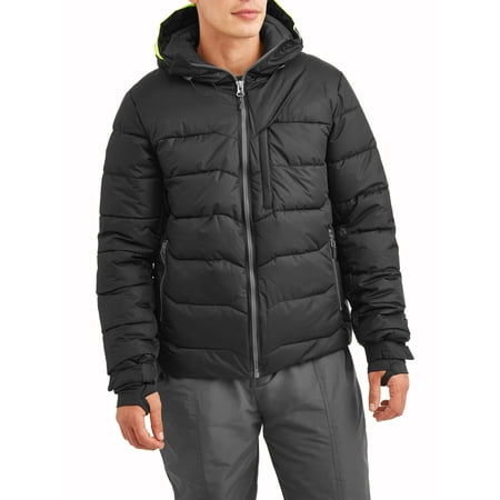 Moda Insulated Coat - Men's Anchor Snow Coat Insulated Performance Board Jacket With Tech Snowskirt, Up to Size 3XL