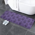 thumbnail image 5 of Halloween Kitchen Mat Rug 1 PCS Haunted Halloween Mansion Purple Background Runner Rug Anti-Fatigue Comfort Memory Foam Standing Mat Non-Slip Floor Door Mat for Bathroom Bedroom 20x47in, 5 of 6