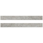MSI Brixstyle Gris Bullnose 2.4 in. x 24 in. Matte Porcelain Wall Tile (24 lin. ft./Case)