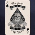 thumbnail image 3 of CafePress - The Ghost Of Kyiv Ace Of Spades Pro Ukra T Shirt - Women's V-Neck Dark T-Shirt, 3 of 4
