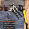 thumbnail image 2 of 2X Magnetic Tool Belt Clip,Non-Slip Magnet Tool Holder for Belt,Magnetic Clip Tool Belt for Hammer Screwdriver, 2 of 8
