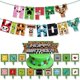 thumbnail image 3 of My World Theme Birthday Party Decorations Balloon Set Banner Cake Decoration, 3 of 5