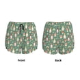 thumbnail image 6 of Uemuo Mushrooms Gnome Pattern Women's Athletic Shorts High Waisted Running Shorts with Liner Pockets Gym Elastic Workout Shorts-XX-Large, 6 of 9