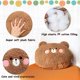 thumbnail image 3 of 13.7" Bear Plush Pillow, Soft Bear Throw Pillow Stuffed Animal Cute Plushies Cartoon Doll Hugging Pillow Home Cushion Decoration Birthday Gift, For Ch, 3 of 4