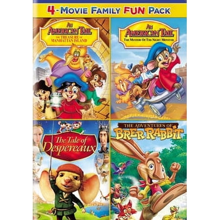 AN AMERICAN TAIL-FAMILY FUN PACK (DVD) (2DISCS)-NLA (DVD)