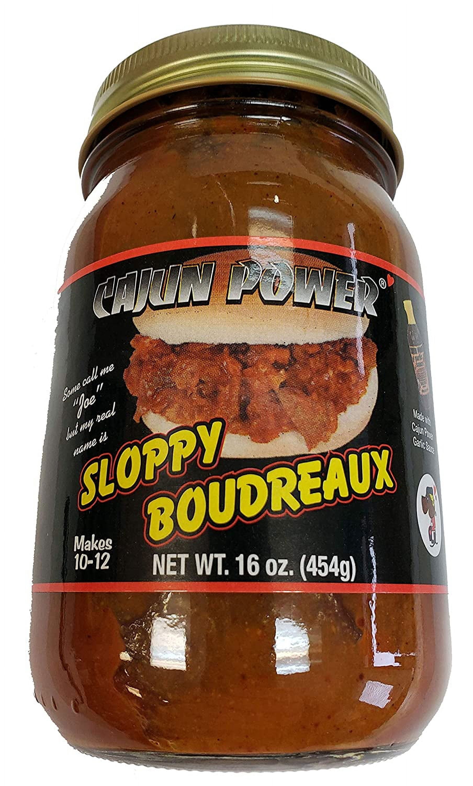 (3 pack) Cajun Power Sloppy Boudreaux Sauce, 16 oz