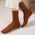 thumbnail image 3 of Crew Socks for Women, Thin Cotton Casual Soft Aesthetic Womens Socks 5 Pairs, 3 of 7