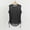 Black, variant on Oplxuo Ruched Side Tank Tops for Women - Workout Athletic Casual Racerback Crewneck Loose Sleeveless Shirts