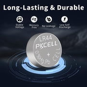 PKCELL 30 Pack LR44 AG13 357 303 SR44 Battery 1.5V Button Cell Batteries
