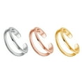 thumbnail image 1 of MasteelfCA 3Pcs Toe Knuckle Ring Sexy Foot Ring Decorative Toe Decoration Accessory, 1 of 7