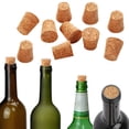 thumbnail image 1 of YAOMOBB Wine Bottle Seal 10Pcs Wine Bottle Stopper Soft Corks Leakproof Reusable Wooden Corks for Wine Bottles, 1 of 5
