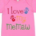 thumbnail image 4 of Inktastic I Love My Memaw Girls Baby Bodysuit, 4 of 5