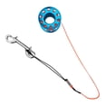 thumbnail image 6 of Multi Purpose Scuba Diving Dive Reel, Aluminum Alloy Finger Spool Attached with 15m High Visible Line, Dual Ended Bolt Snap Clip Blue, 6 of 8