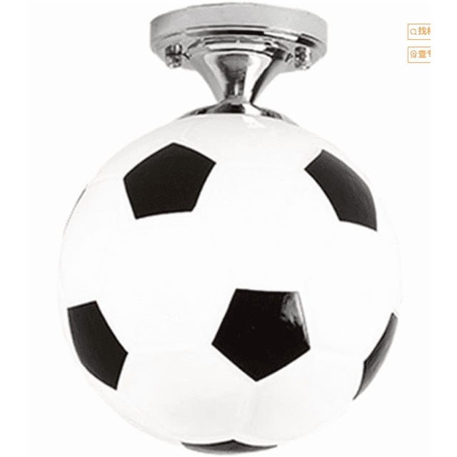 Tong Football Ceiling Lights Basketball LED Lights Ceiling Club Decorative Ceiling Lights Children's Room Decorative Lights