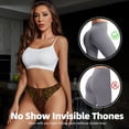thumbnail image 4 of Thongs for Women - Orange Dreamcatcher No Show Seamless Womens Thongs Underwear, Soft Stretch G String Thongs for Women,Cuteness Ladies Thong Bikini Panties Briefs, 4 of 5