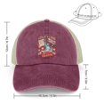 thumbnail image 2 of We The People – 250 Years Wine Red Hat Adjustable Funny Fashion Unisex Baseball Cap for Men Women, 2 of 7