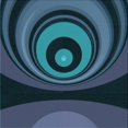 thumbnail image 1 of Ahgly Company Machine Washable Indoor Square Transitional Blue Ivy Blue Area Rugs, 4' Square, 1 of 7