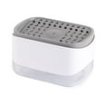thumbnail image 3 of Dispensador de jabón para lavar platos, Dispensador de jabón para platos Espacio Dispensador de jabón de cocina Dispensador de jabón para platos de encimera Claridad notable, 3 of 8