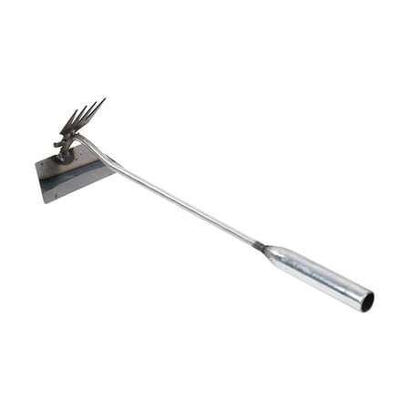Weeding Removal Puller Multifunctional Weeder for Yard for Bonsai Gardening 4 Tines 40cm