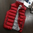 thumbnail image 5 of WAENQINLA Men's Puffer Vest Jackets Casual Stand Collar Quilted Waistcoat Outdoor Padded Ski Vest Sleeveless Winter Warm Coats Zip Up Jacket with Zipper Pockets, 5 of 5