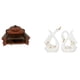 thumbnail image 1 of Sofá en miniatura para muñecas,Muebles de casa de muñecas,modelo de sofá europeo,decoración,Estatuas de cisnes,Estatua de cisne de cerámica Escultura de mesa de cisne Elegante,Figura de, 1 of 8