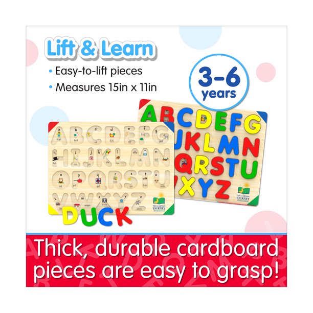 ABC ABC Puzzle for Preschool - The Learning Journey Lift and Learn