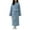 Sky Blue, variant on GHSOHS Robes for Women Nightshirt Bath Robes Flannel Bathrobe Pajamas Lengthened Winter Thick Bathrobe Comfortable Thick Cotton Flannel Shawl Collar Couple Robe Sleepwear Robe Nightgown