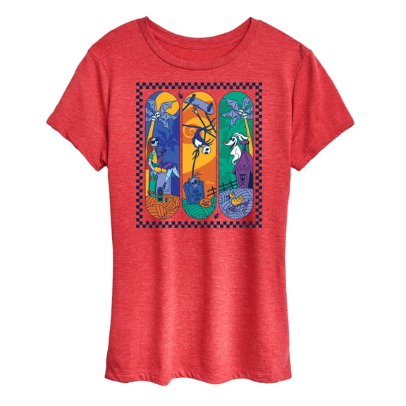 The Nightmare Before Christmas - Summer Skateboards Short Sleeve Graphic T-Shirt