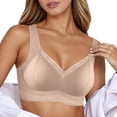 thumbnail image 1 of Brasier Mujer Sujetador de Soporte Cómodo para Mujer, Camiseta Suave sin Aros, Ropa Interior sin Costuras, Cobertura Total, Uso Diario Grande, 1 of 4