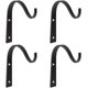 thumbnail image 1 of 10 Uds. Trinquetes de pared ganchos de pared de hierro perchas decorativas de Metal resistentes 7,8*11cm, 1 of 4