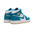 thumbnail image 3 of Jordan MENS Air Jordan 1 Mid "Aquatone" DQ8426 400 from Stadium Goods, 3 of 8