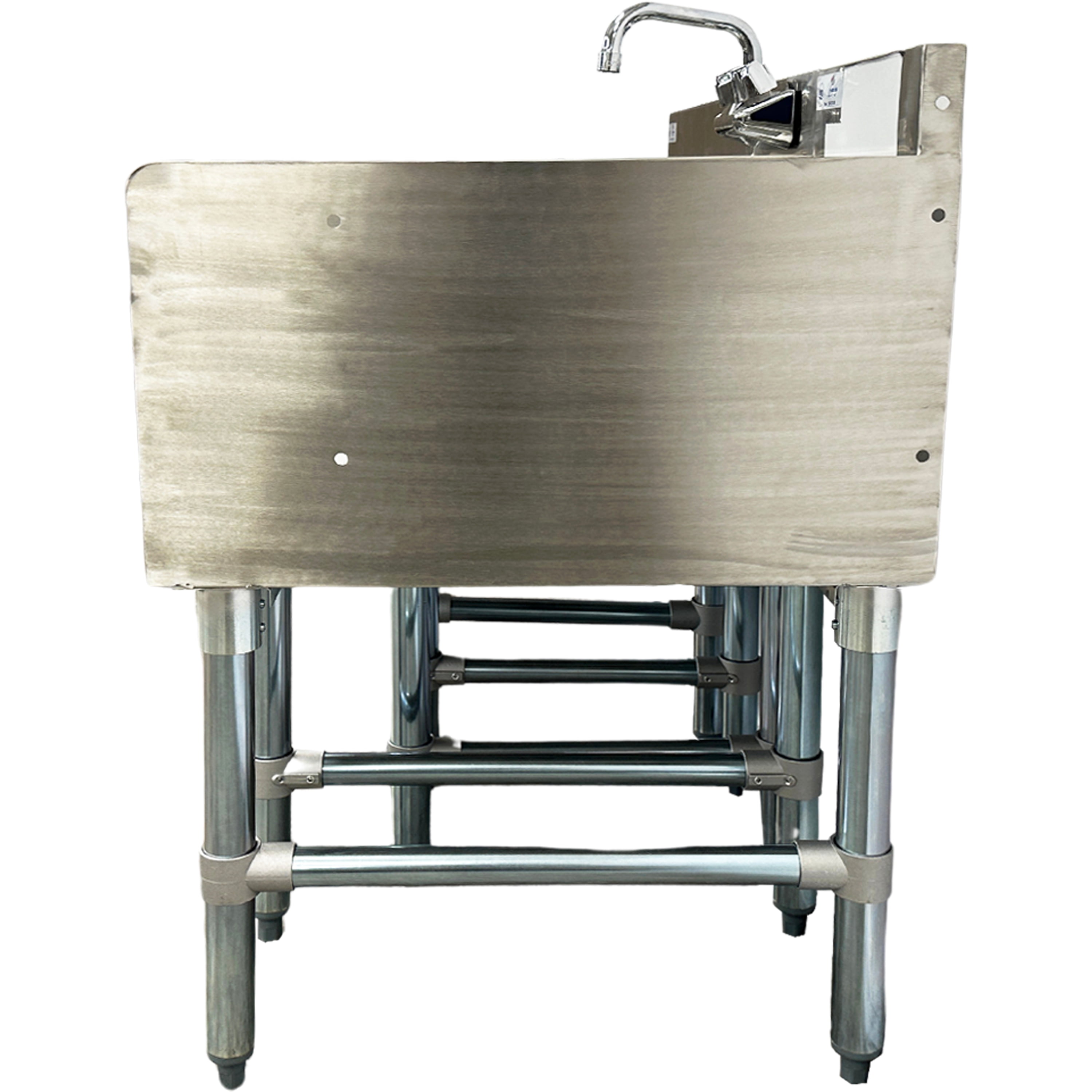NSF 54''x22''x33'' Commercial Underbar Counter Cocktail Drink Station, Combination Cocktail Station, Bar Equipment