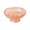 Pink, variant on Dvruxg Multipurpose Kitchen Fruit Bowl with Drainage, Stylish PVC Vegetable Strainer Bowl for Buffets, Round Centerpiece Serving Tray for Parties and Gatherings