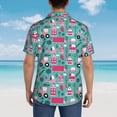 thumbnail image 6 of Daiia Excavator Hawaiian Shirt for Men Gentle Cotton Regular Short Sleeve Casual-Large, 6 of 9