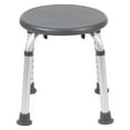 thumbnail image 2 of Pemberly Row Traditional Plastic Bath and Shower Stool in Gray, 2 of 5