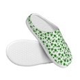 thumbnail image 3 of Rateoe St Patrick's Day4 Print Women's Men's Cotton Knit Slippers Lightweight Memory Foam Indoor House Shoes with Anti-Skid Sole-44/45, 3 of 7
